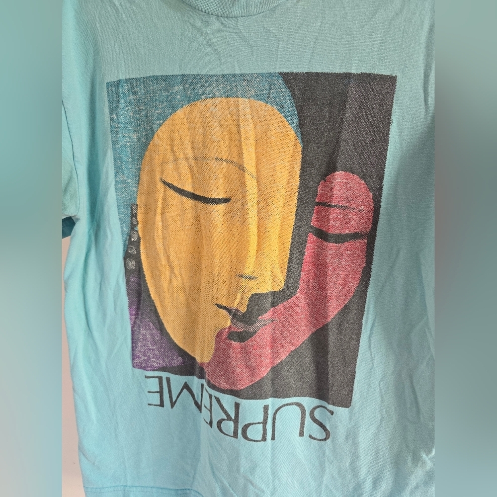 Supreme Abstract Double Face Picasso Tee - Picture 5 of 7